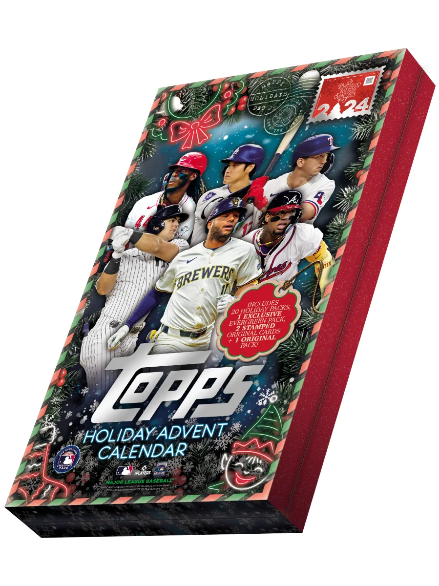 HOLIDAY ADVENT CALENDAR BASEBALL