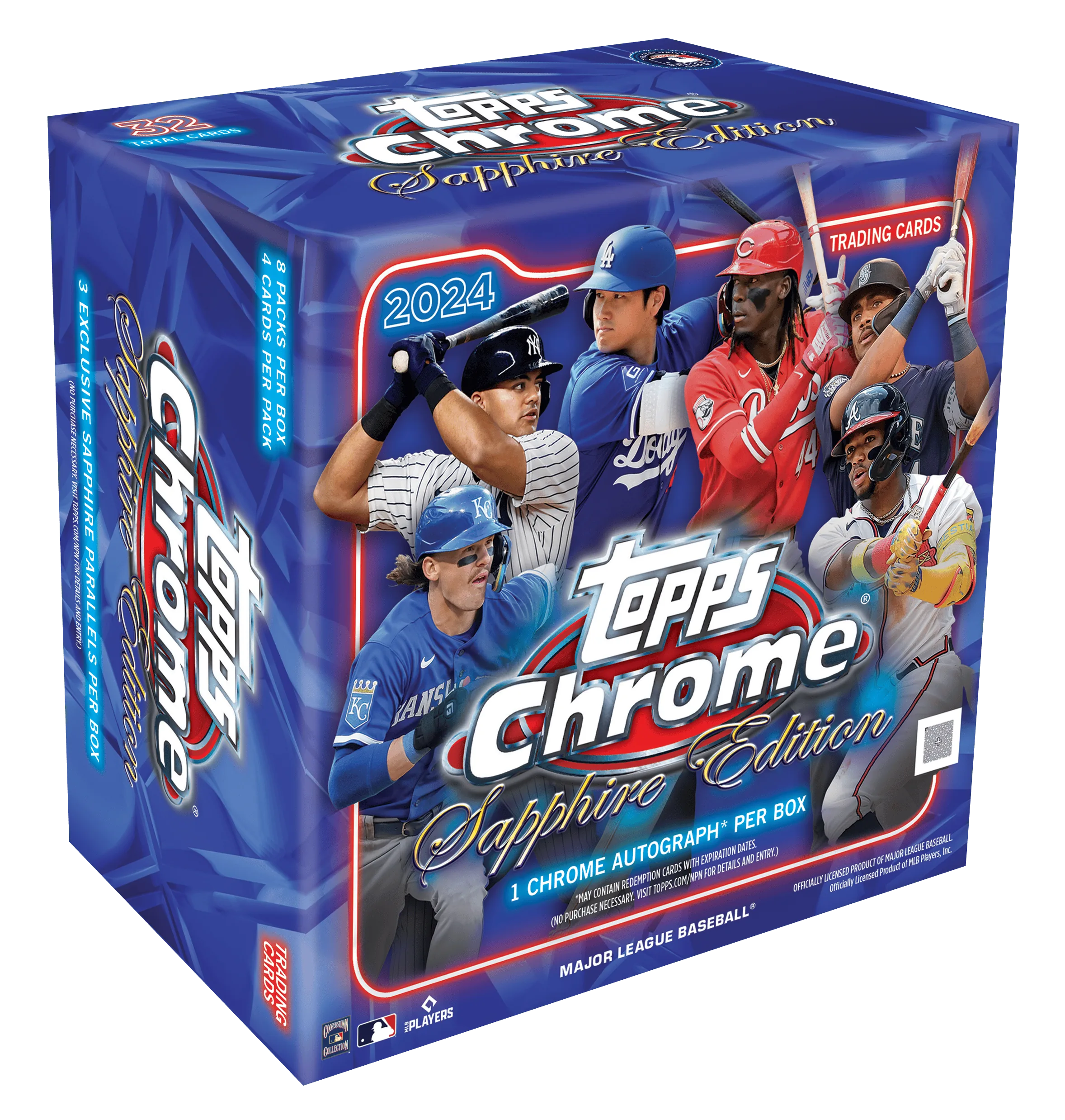 CHROME BASEBALL SAPPHIRE EDITION