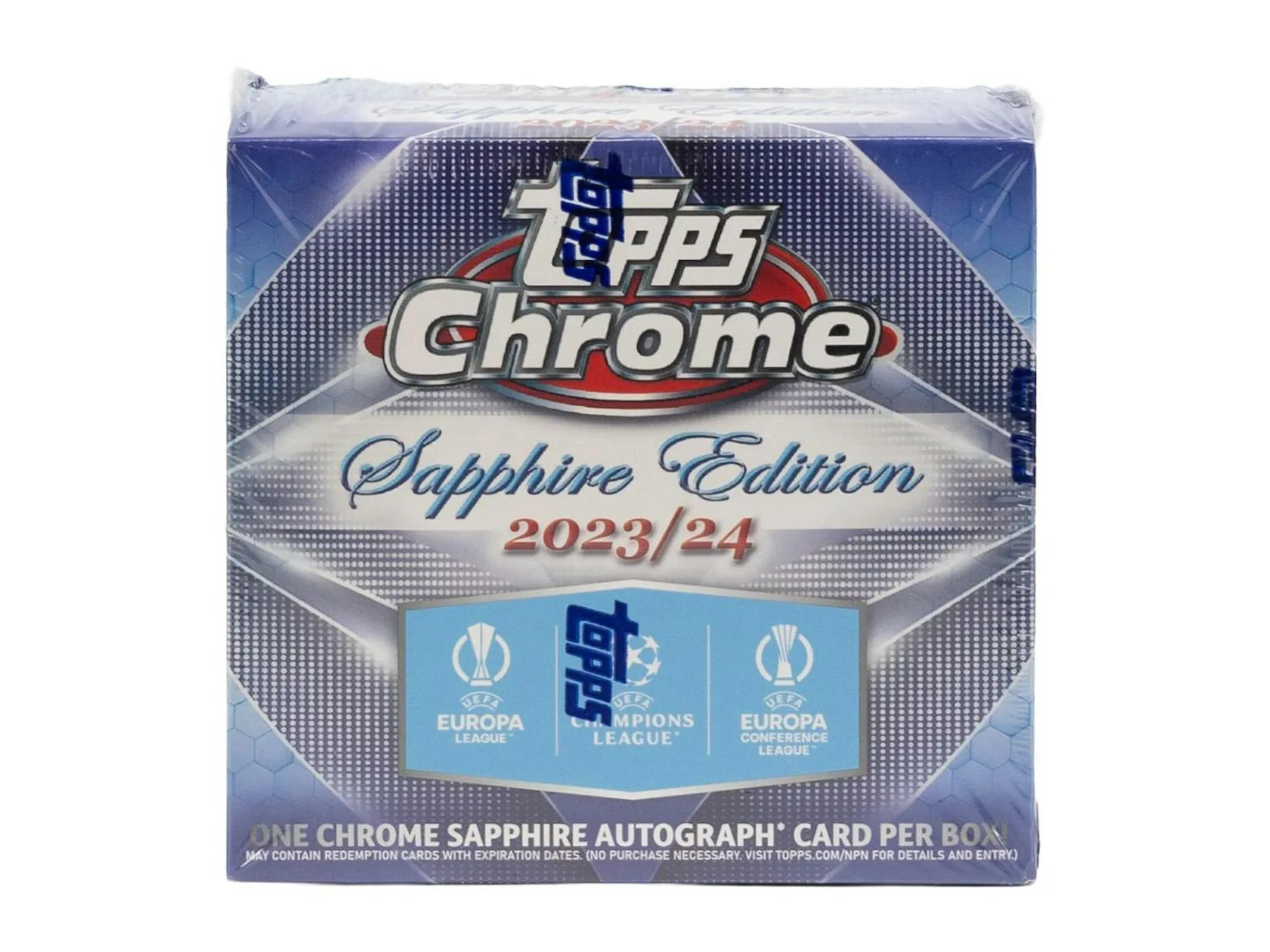 CHROME UEFA CLUB COMPETITIONS SAPPHIRE EDITION