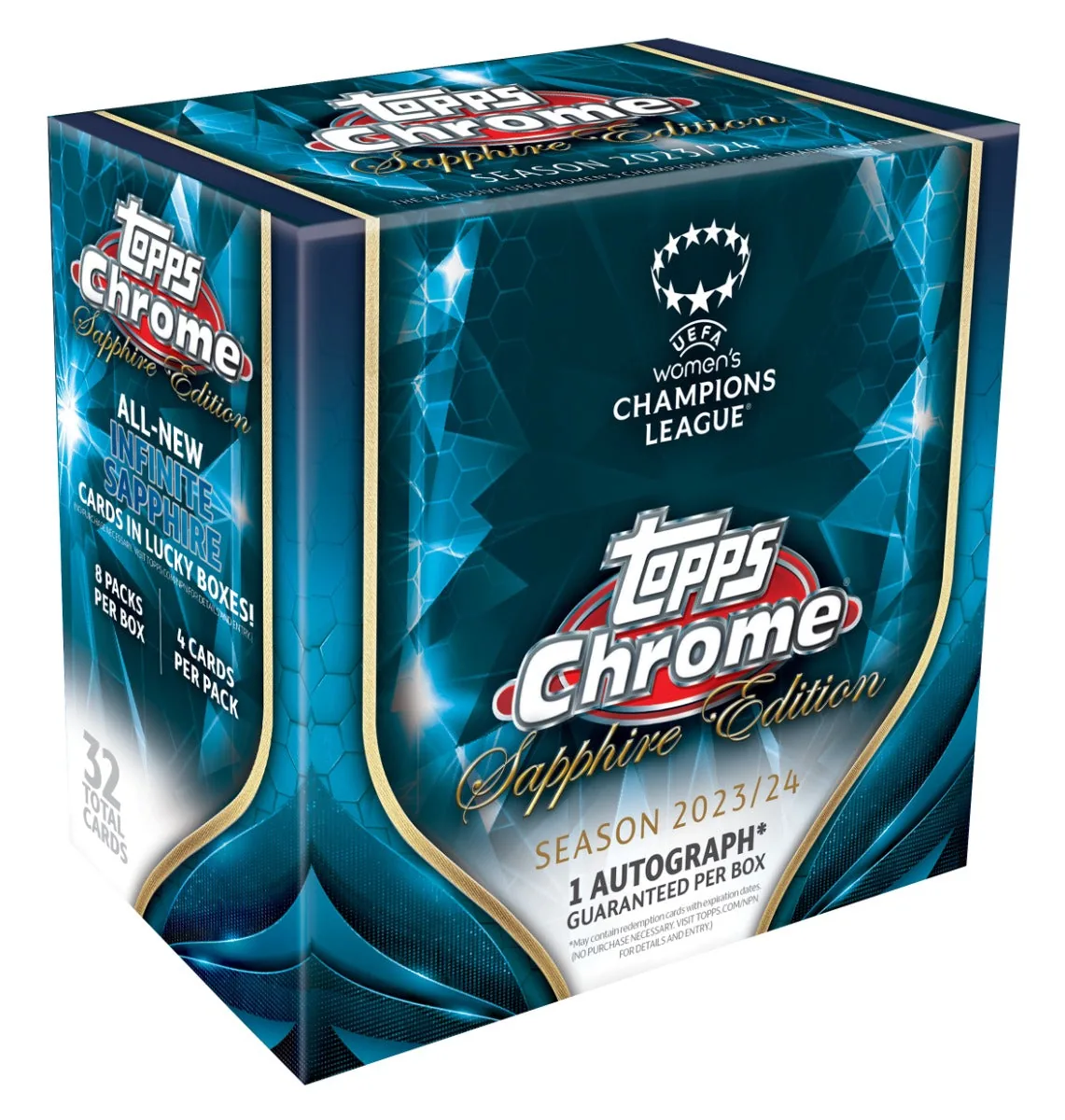 CHROME UEFA WOMEN'S CHAMPIONS LEAGUE SAPPHIRE EDITION