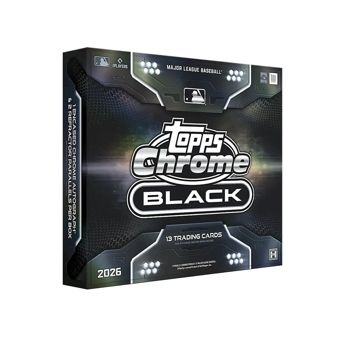 TOPPS CHROME BLACK