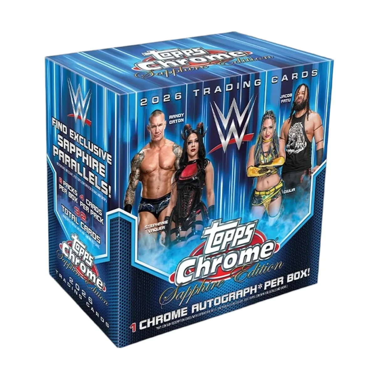 CHROME WWE SAPPHIRE EDITION