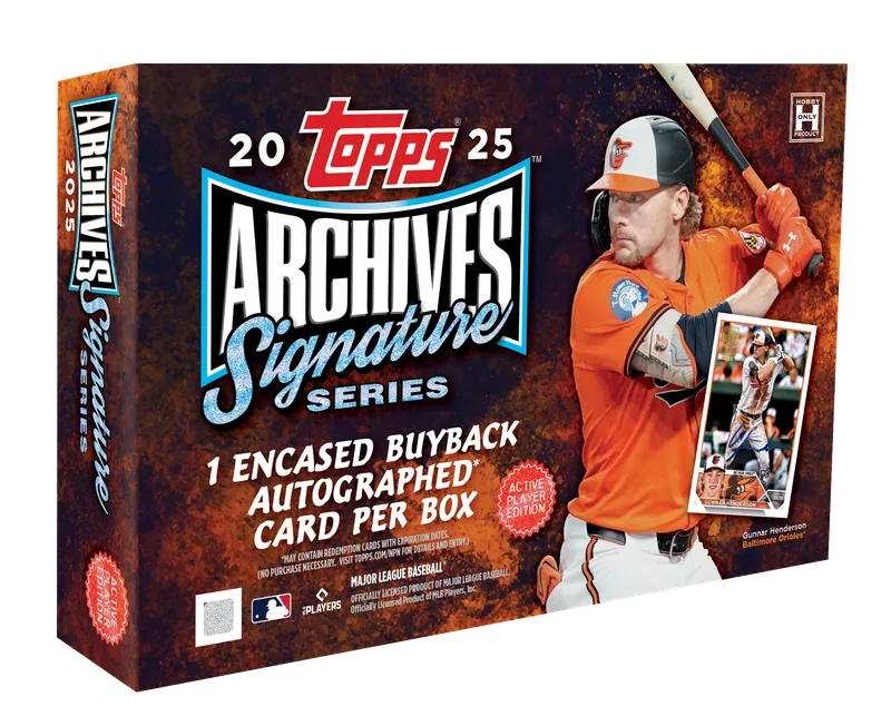 ARCHIVES SIGNATURE SERIES ACTIVE PLAYER EDITION BASEBALL