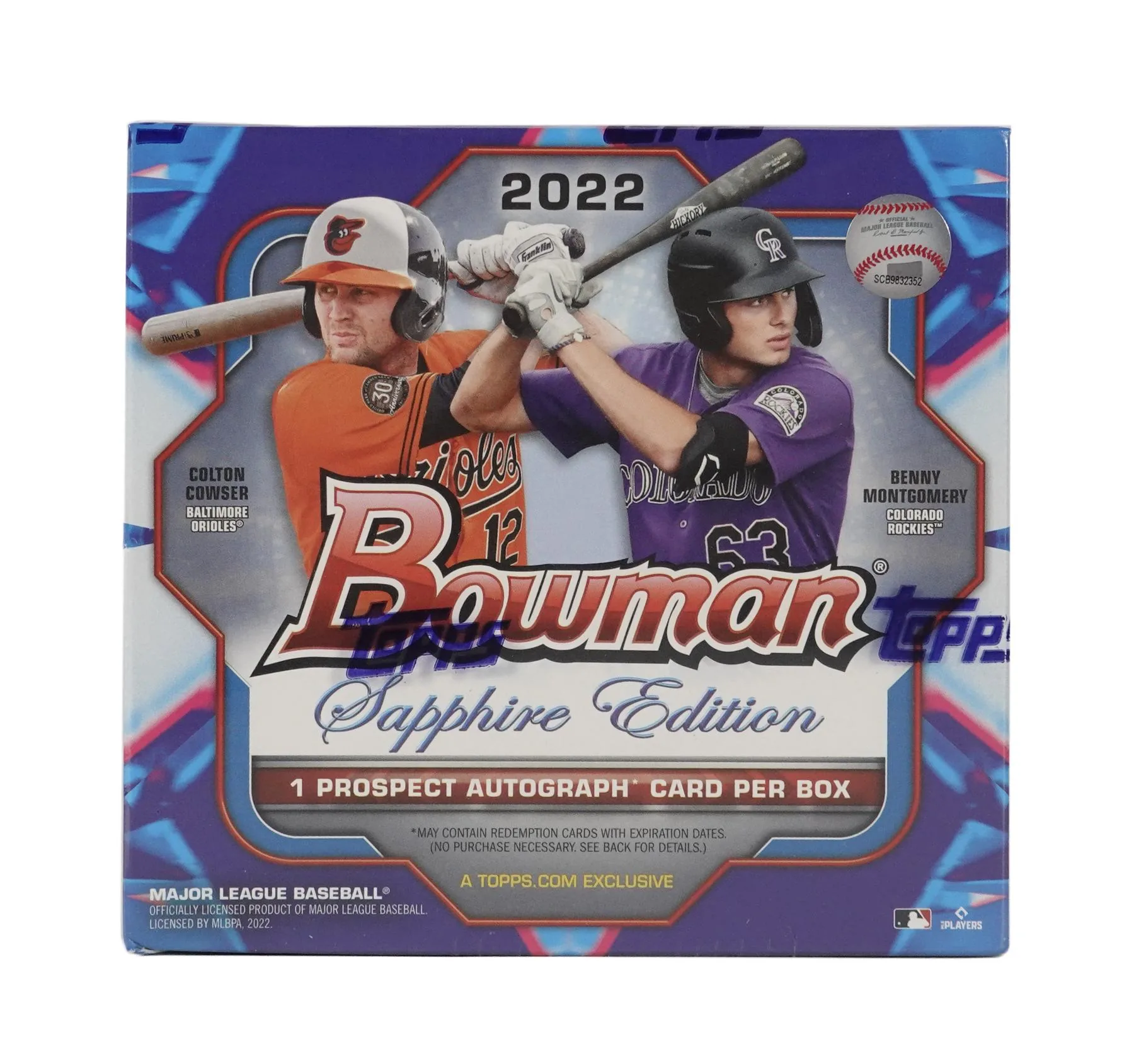 BOWMAN SAPPHIRE BASEBALL