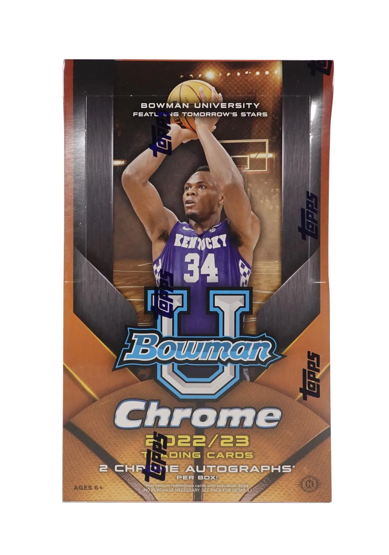 BOWMAN UNIVERSITY CHROME BASKETBALL
