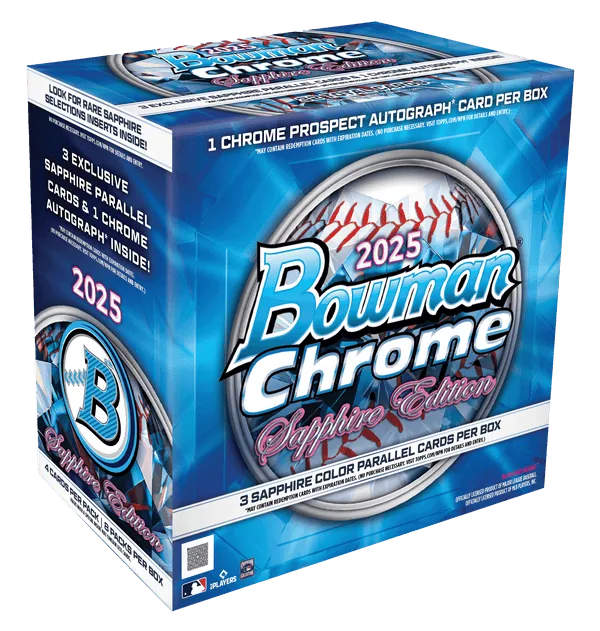 BOWMAN CHROME BASEBALL SAPPHIRE EDITION