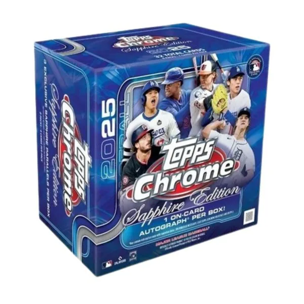 CHROME BASEBALL SAPPHIRE EDITION