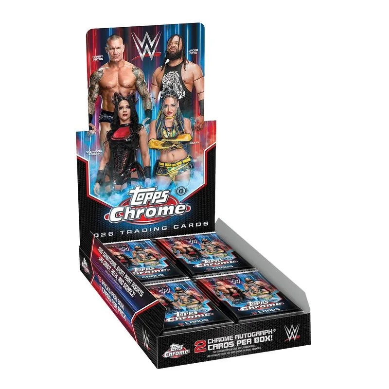 TOPPS CHROME WWE