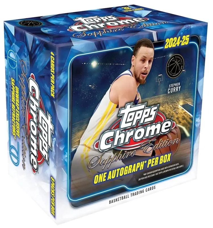 TOPPS CHROME BASKETBALL SAPPHIRE