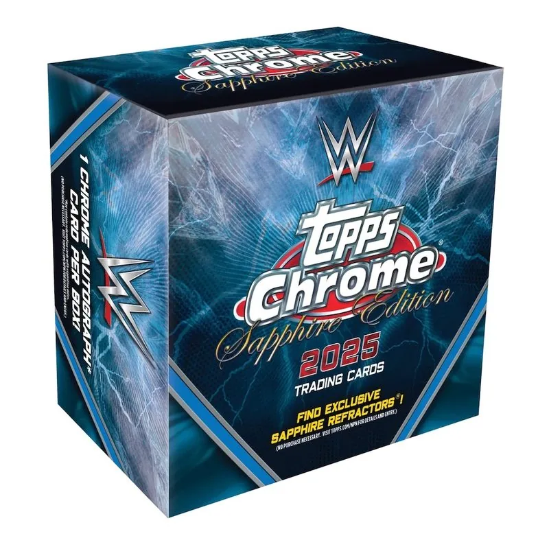 TOPPS CHROME SAPPHIRE WWE