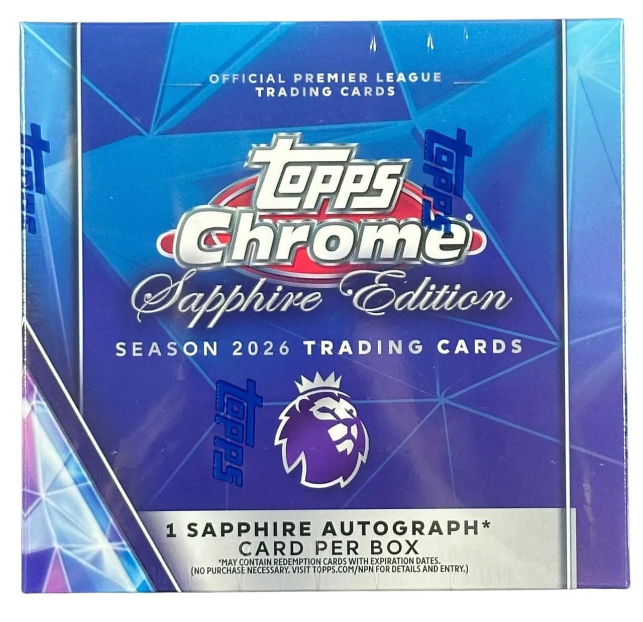TOPPS CHROME PREMIER LEAGUE SAPPHIRE