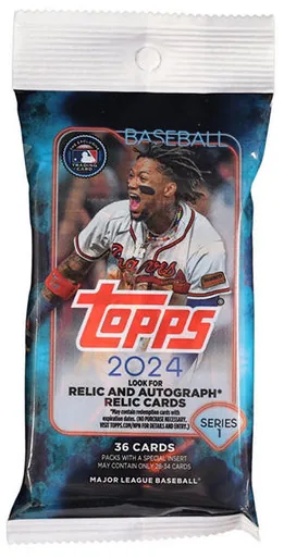 2024 Topps Series 1 Baseball fat pack