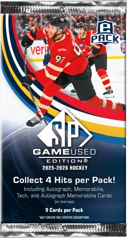 SP GAME USED HOCKEY