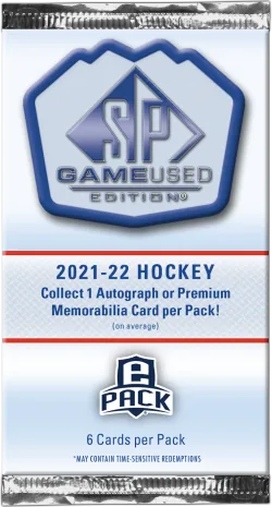 SP GAME USED HOCKEY