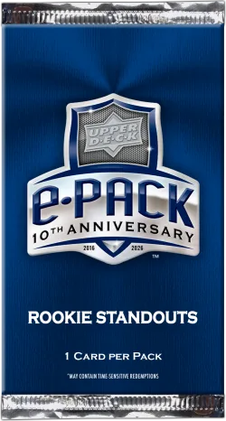 UPPER DECK E-PACK 10TH ANNIVERSARY ROOKIE STANDOUTS